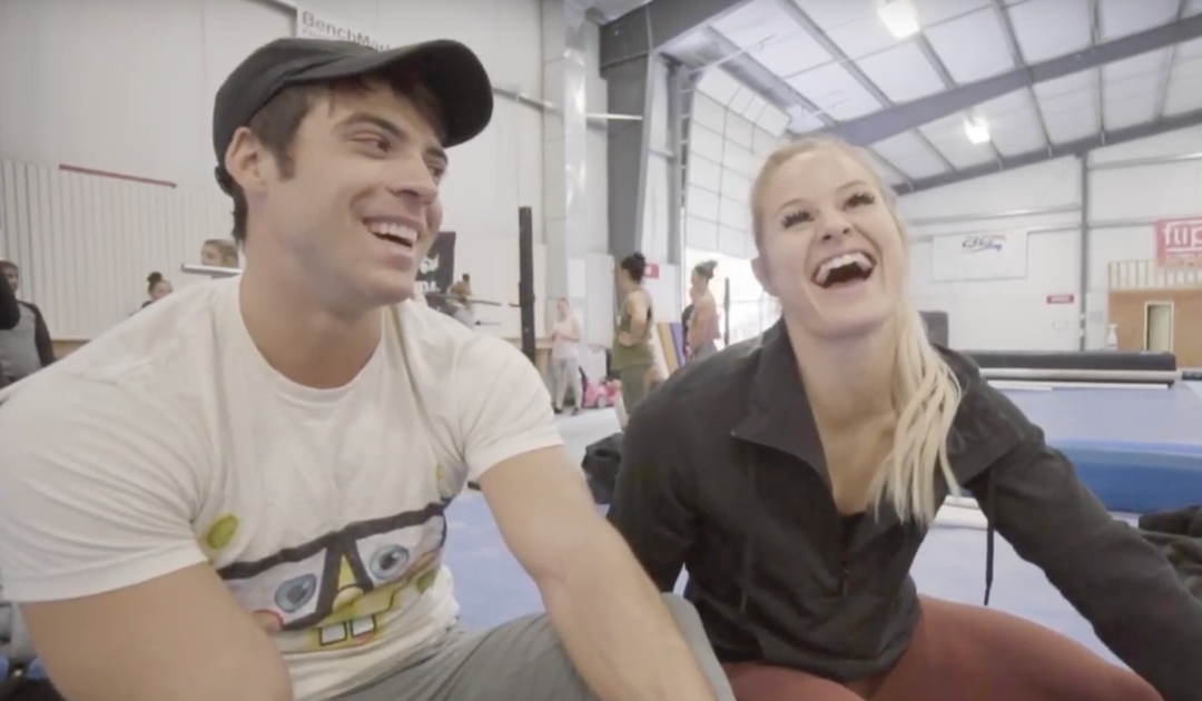 Alec Smith and Dani Speegle on POWER MONKEY CAMP